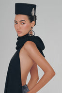 Black Sebas Top for women, from Pham Studio, The Viet Concept 