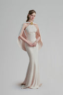 White Oravie Maxi Dress for women, from Calista, The Viet Concept