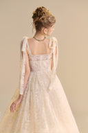 LINH PHUNG • Ravelle Floral Lace A-Line Midi Dress