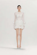 Victoria Lace Corseted Mini Dress Set for women, from JOSEPHINE, The Viet Concept 