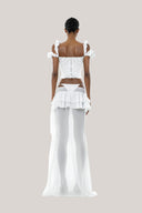 White Meimei Off - Shoulder Top for women, from Huelley Rose, The Viet Concept 