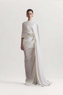 Éthereal Mist Sheer Maxi Dress for women, from HA THANH VIET, The Viet Concept 
