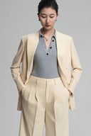 Grey Crush Stretch Knit Top for women, from HOBB, The Viet Concept 