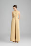 Amaryllis Slit Bow Polyester Floor Length Top for women, from Maison Des Copains, The Viet Concept 