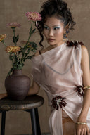 AN HERITAGE • La Joconde de l’Orient Chiffon Gown Set