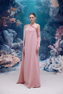 Celestine Crystal Cape Crepe Gown for women, from 21SIX, The Viet Concept