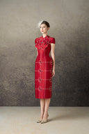 ROSEE de MATIN • Lucky Pencil Taffta Dress