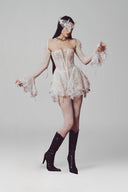 Serenade Mini Dress for women, from La Vierge, The Viet Concept 