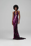 Purple Nightfall Sequin Gown for women, from Mr Crazy & Lady Sexy, The Viet Concept 