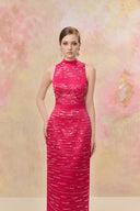 Seren Beaded Column Gown for women, from JOSEPHINE, The Viet Concept 
