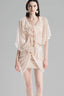 Cream Asymmetrical Wrap Top for women, from Must Have, The Viet Concept 