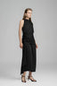 Black Steiner Haler Neck Maxi Dress for women, from Lam.D, The Viet Concept 