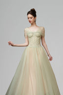 Green Mint Mirelle Maxi Dress for women, from CALISTA, The Viet Concept