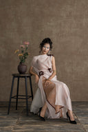 AN HERITAGE • La Joconde de l’Orient Chiffon Gown Set