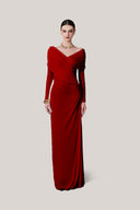 Red Aether Dress for women, from Calista, The Viet Concept 