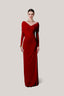 Red Aether Dress for women, from Calista, The Viet Concept 