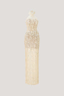 Petaline Luxury Off-Shoulder Organza Maxi Dress for women, from CALISTA, The Viet Concept 