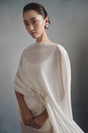 Éthereal Mist Sheer Maxi Dress for women, from HA THANH VIET, The Viet Concept 
