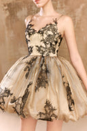 Aline Lace Mermaid Dress with Silk Ruffles for women, from ARTI APPAREL, The Viet Concept 