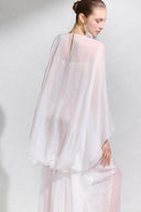 Genus Draped Lace Georgette Maxi Dress for women, fromARTI, The Viet Concept 