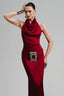 Aspartam Mermaid Halter Neck Silk Satin Floor Length Dress for women, from Ha Thanh Viet, The Vier Concept