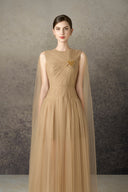 ROSEE de MATIN • Heart Gold Midi Dress