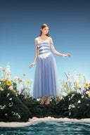 Melusine Couture Sequin Lace Corset Evening Gown for women, from LINH PHUNG, The Viet Concept