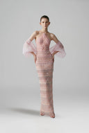 ARTI APPAREL • Elora Tulle Hand-Embroidered Luxury Dress