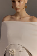HA THANH VIET • Legacy Draped Maxi Dress in Premium Poly Knit