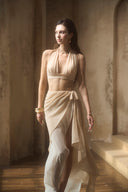 Sable Two-Tone Chiffon Wrap Bikini Set for women, from SEXYM, The Viet Concept
