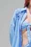 Blue Linen Shirt for women, from Xita, The Viet Concept