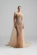 Aurelia Crystal Illusion Mermaid Gown for women, from DUONG ATELIER, The Viet Concept