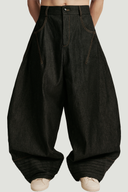 Plate Pleated Denim Pants for men, from AIN, The Nam Concept 