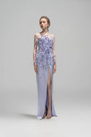 Connie Floral Silk Satin Corset Evening Gown for women, from 21SIX, The Viet Concept