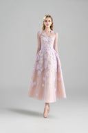 ROSEE de MATIN • Light Purple Tulle Midi Dress