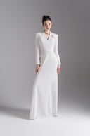 L'ALLÉE • Crystal Authority Long Evening Dress