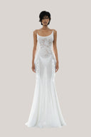White Melusine Maxi Dress for women, from Huelley Rose, The Viet Concept