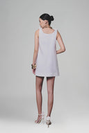 White Rosellia Mini Dress for women, from Keira Tong, The Viet Concept 