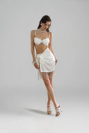 Pearli Silk Shine High-Waist Bikini Set for women, from SEXYM, The Viet Concept
