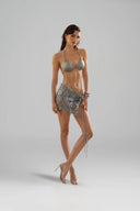 Dentelle Minérale Crystal Embellished Lace Bodysuit for women, from SEXYM, The Viet Concept