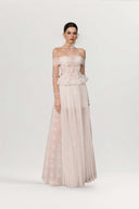 Lilith Floral Off-Shoulder Corset Gown Set for women, from JOSEPHINE, The Viet Concept 