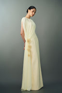 EEGEN STUDIO • Nayla Chiffon Cape Maxi Dress
