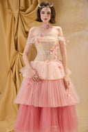 Ceries Couture Soft Tulle Organza Evening Gown for women, from MADDY HATES ROSE, The Viet Concept