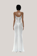 White Melusine Maxi Dress for women, from Huelley Rose, The Viet Concept
