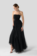 Allure Crystal-Draped Chiffon Couture Gown for women, from DANG PHONG DESIGNER, The Viet Concept