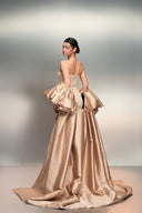Rana Pearl Lace Gown & Amani Royal Taffeta Cape Set for women, from 21SIX, The Viet Concept