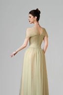 Green Mint Mirelle Maxi Dress for women, from CALISTA, The Viet Concept
