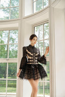 ROSEE de MATIN • Luci Black Mini Dress