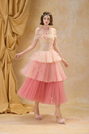 Ceries Couture Soft Tulle Organza Evening Gown for women, from MADDY HATES ROSE, The Viet Concept
