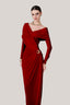 Red Aether Dress for women, from Calista, The Viet Concept 